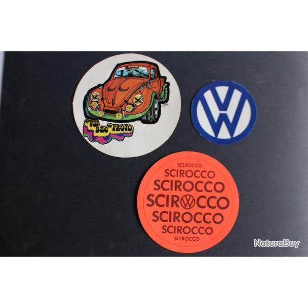 Autocollants automobiles Volkswagen scirocco