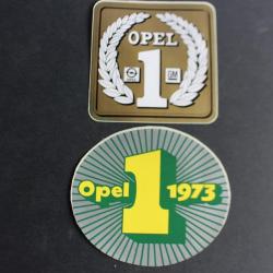 Autocollants automobiles Opel 1973