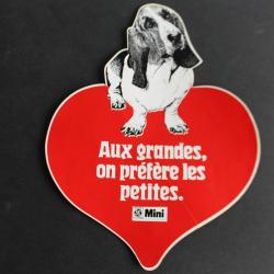 Autocollant automobile Mini British Leyland