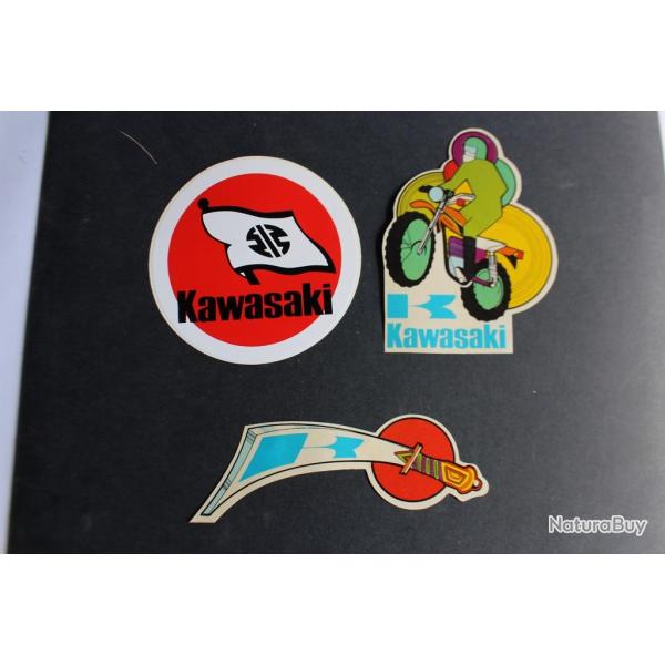 Autocollants automobiles Kawasaki