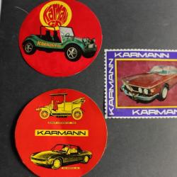 Autocollants automobiles Karmann