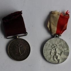 M&eacute;dailles argent Soci&eacute;t&eacute; de gymnastique Turnfest