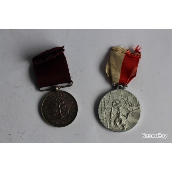 M�dailles argent Soci�t� de gymnastique Turnfest