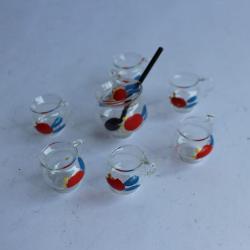 Dînette de poupée service à sangria jeux jouets enfant