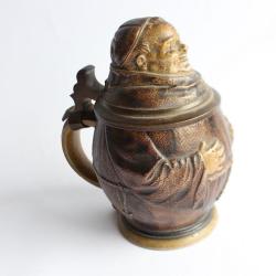 Chope a bi&egrave;re moine Merkelbach & Wick Bierkrug M&ouml;nch