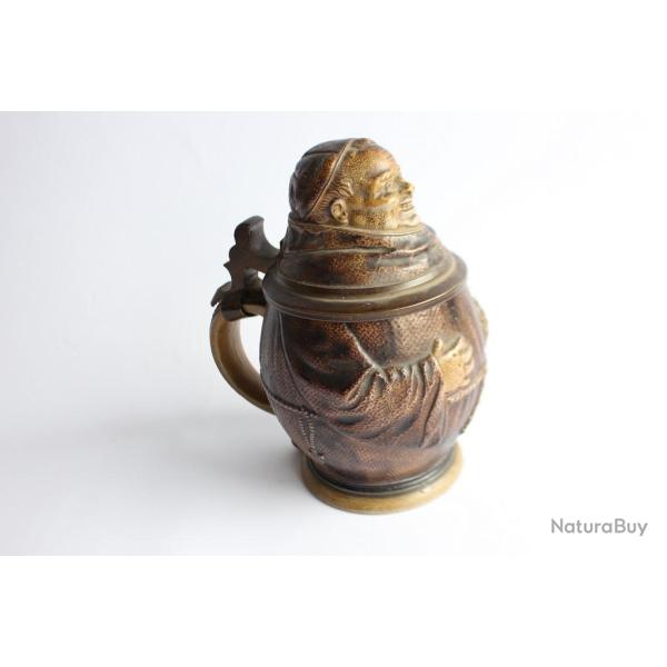 Chope a bi�re moine Merkelbach & Wick Bierkrug M�nch