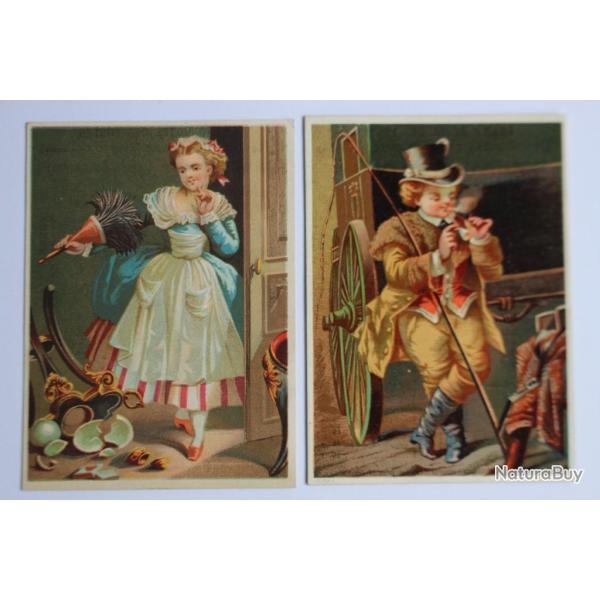 Chromos tarifs des p�t�s Grand h�tel des postes Charente