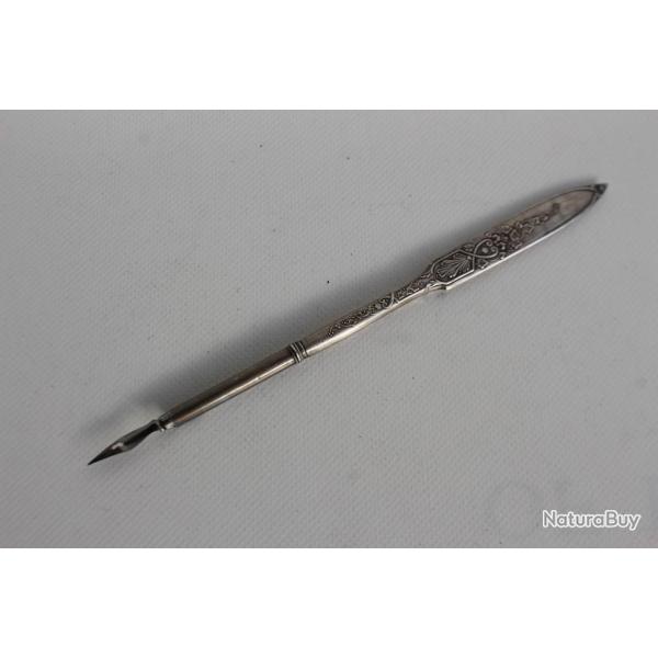 Porte plume argent Objets d'�critures