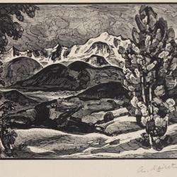 Bois gravé original A. Mairet