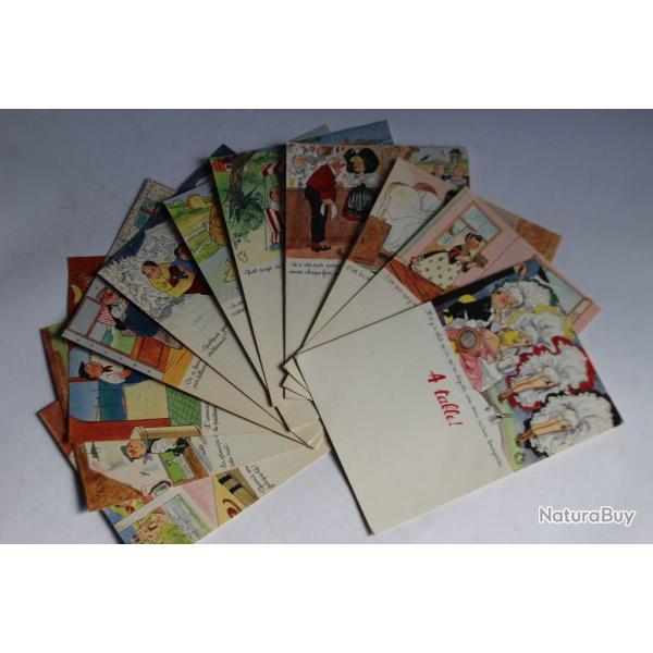 Menus A table illustr� Jean BELLUS publicit� Laboratoire