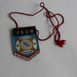 Plaquette Championnat du monde Club nautique RIMINI 1957 Italie