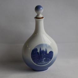 Royal Copenhagen Bouteille porcelaine danoise Rosenborg Castle