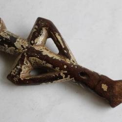 Fl&ucirc;te en bois - Lobi - Burkina Faso - A&eacute;rophones