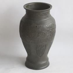 Ancien vase en bronze Chine