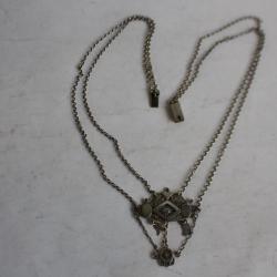 Bijoux tour de cou filigrane argent