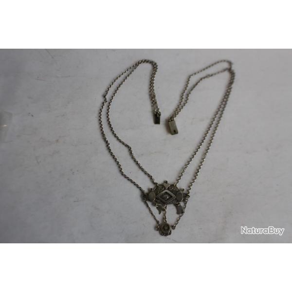 Bijoux tour de cou filigrane argent