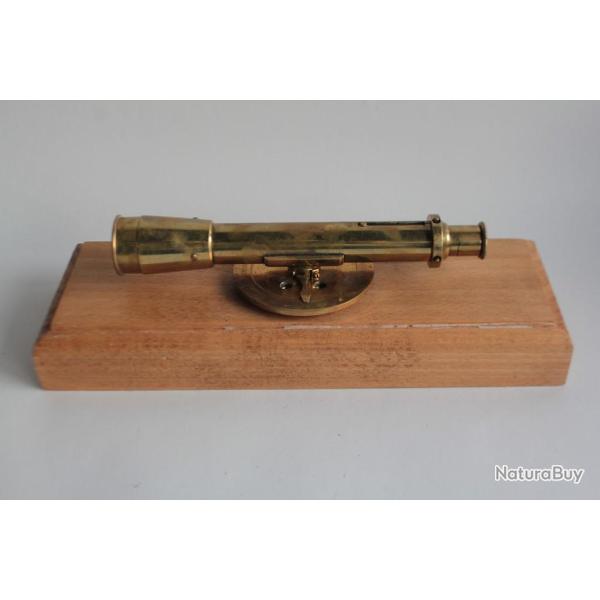 Ancien Instrument mesure Teodolite  laiton g�om�tre lunette de pr�cision