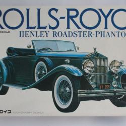 Bandai maquette Rolls-Royce Henley Roadster-Phantom II 1960