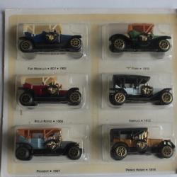 Readers Digest Voiture miniature lot de 6 voitures vintage Jouet