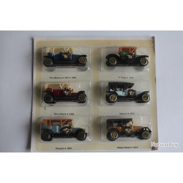Readers Digest Voiture miniature lot de 6 voitures vintage Jouet