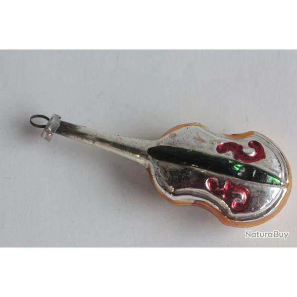 D�coration No�l verre Violon 1920 Christmas Ornament