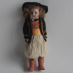 Ancienne poup&eacute;e SFBJ Paris Bretonne Costume