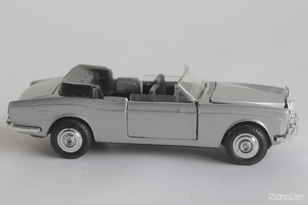 Miniature POLISTIL Rolls Royce Corniche Drophead Coupé grise Réf. 0C6 1/43