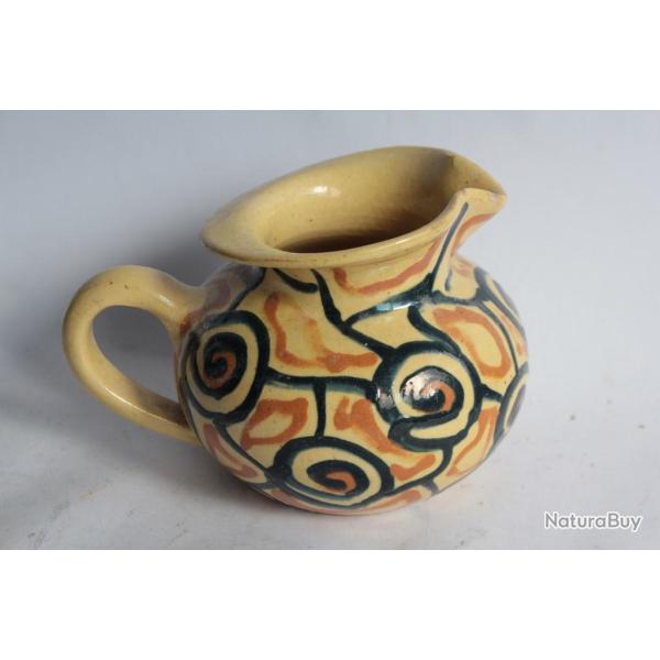 Vase terre verniss�e Poterie Savoyarde Ren� NICOLE ?