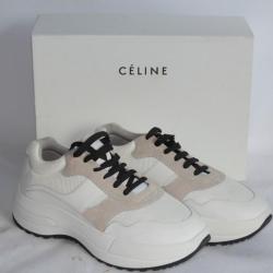 CELINE Sneakers blanches Delivery Phoebe Philo T41 Baskets Femme
