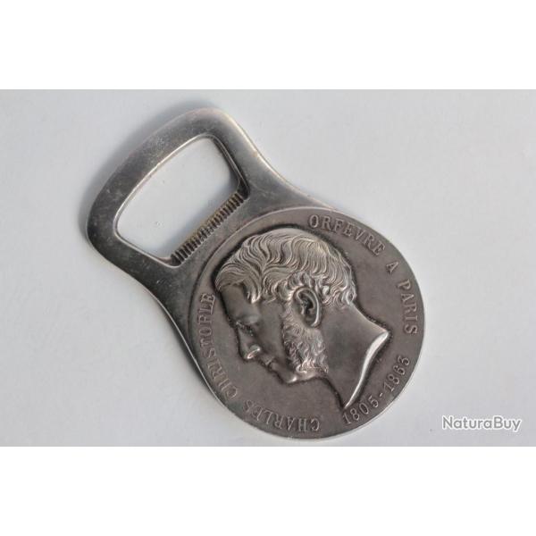 CHRISTOFLE D�capsuleur Charles Christofle Orf�vre de l'Empereur Paris