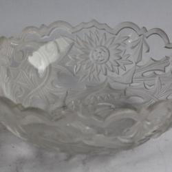 Coupe VALLERYSTHAL Chardons Art nouveau