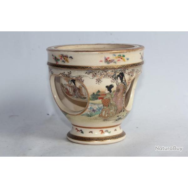 Ancien br�le-parfum Koro Satsuma Japon Incense burner