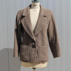 YVES SAINT LAURENT Veste vintage laine cachemire Femme T38