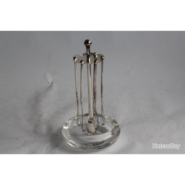 Agitateurs � champagne argent