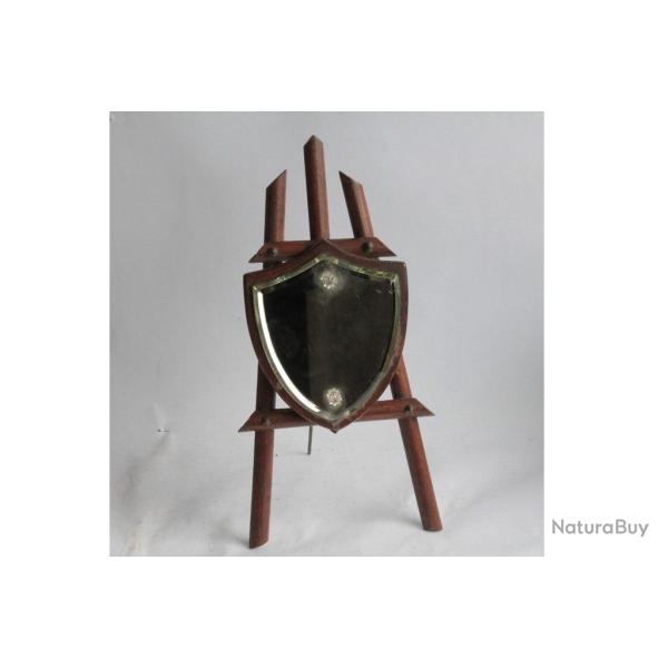 Miroir �cusson Art populaire Suisse XIXe si�cle