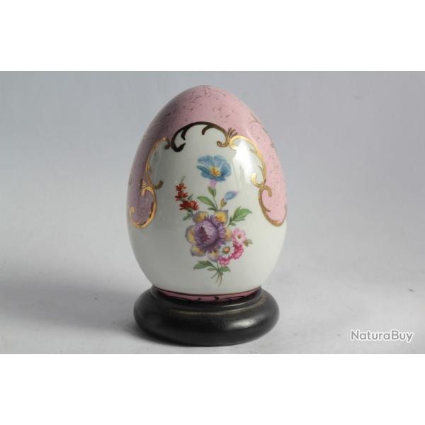 Ancien OEuf porcelaine