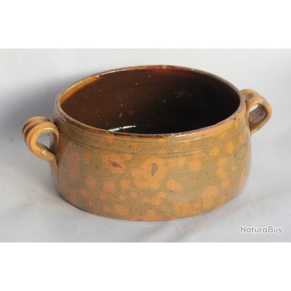 Fait-tout terre verniss�e FOUCARD-JOURDAN Vallauris Poterie proven�ale