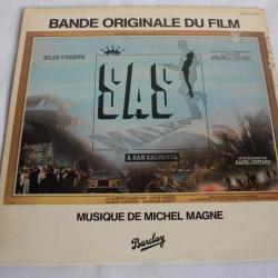Vinyle 33T BO film SAS Michel Magne Barclay 200.437