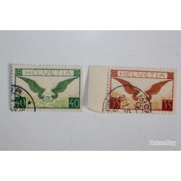 Timbres Suisse poste a�rienne �mission de 1929