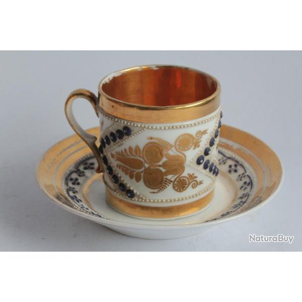 Tasse porcelaine litron Empire