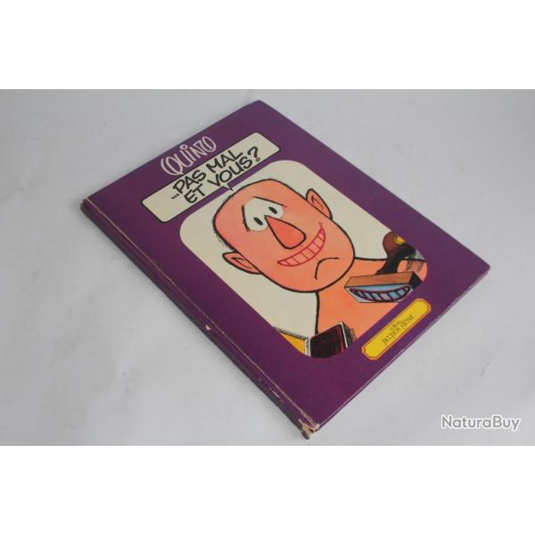 BD Pas mal et vous T1 de Quino �dition cartonn� EO 1978