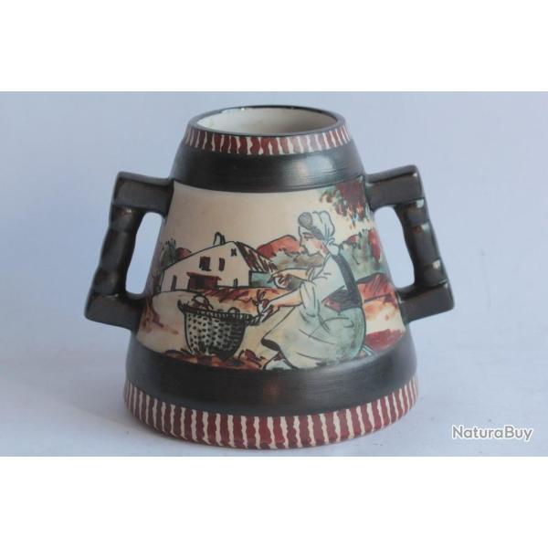 Vase gr�s Basque Ciboure Richard Le Corrone