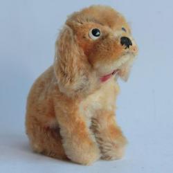 STEIFF Chien peluche mohair Cocker Jouet