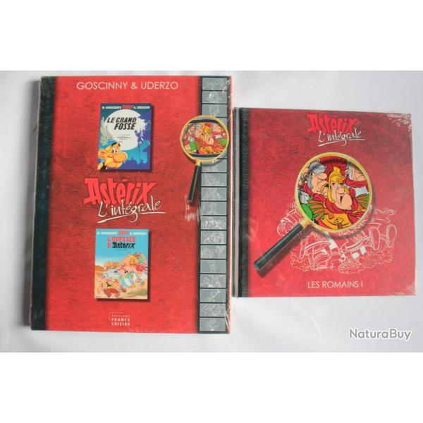 BD Ast�rix Int�grale T7 Grand Foss� + Odyss�e + portait R.Goscinny 2010