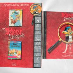 BD Astérix Intégrale T2 tour de Gaule+Cléopâtre+ portait R.Goscinny 2010