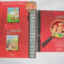 BD Astérix Intégrale T1 Gaulois + serpe d'or + portait R.Goscinny 2010