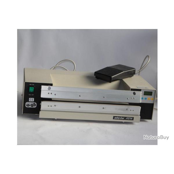 POLYSTAR 413 M Soudeuse � impulsion magn�tique � p�dale 420 mm