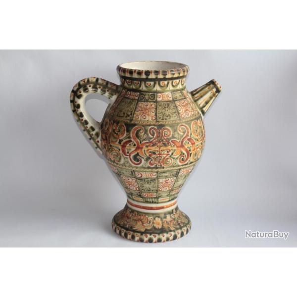 Ancienne gargoulette c�ramique sign�e Chevrette