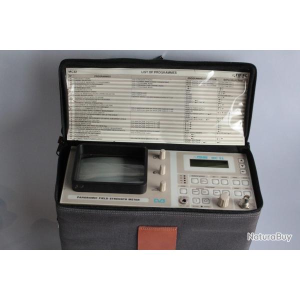 Mesureur de champs FELEC MC 31 terrestre et satellite
