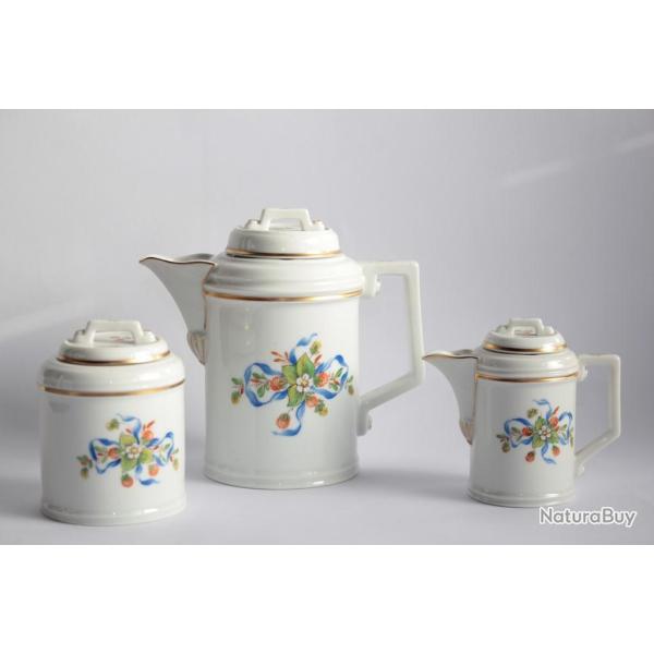 Service � th� porcelaine H�chst Allemagne